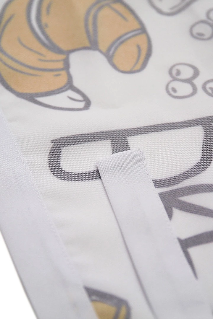 Передник Милан из габардина с полной запечаткой "Breakfast"#2