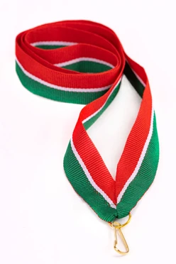 Купить ленту для медали Татарстан репс ширина 2,2 см, с карабином