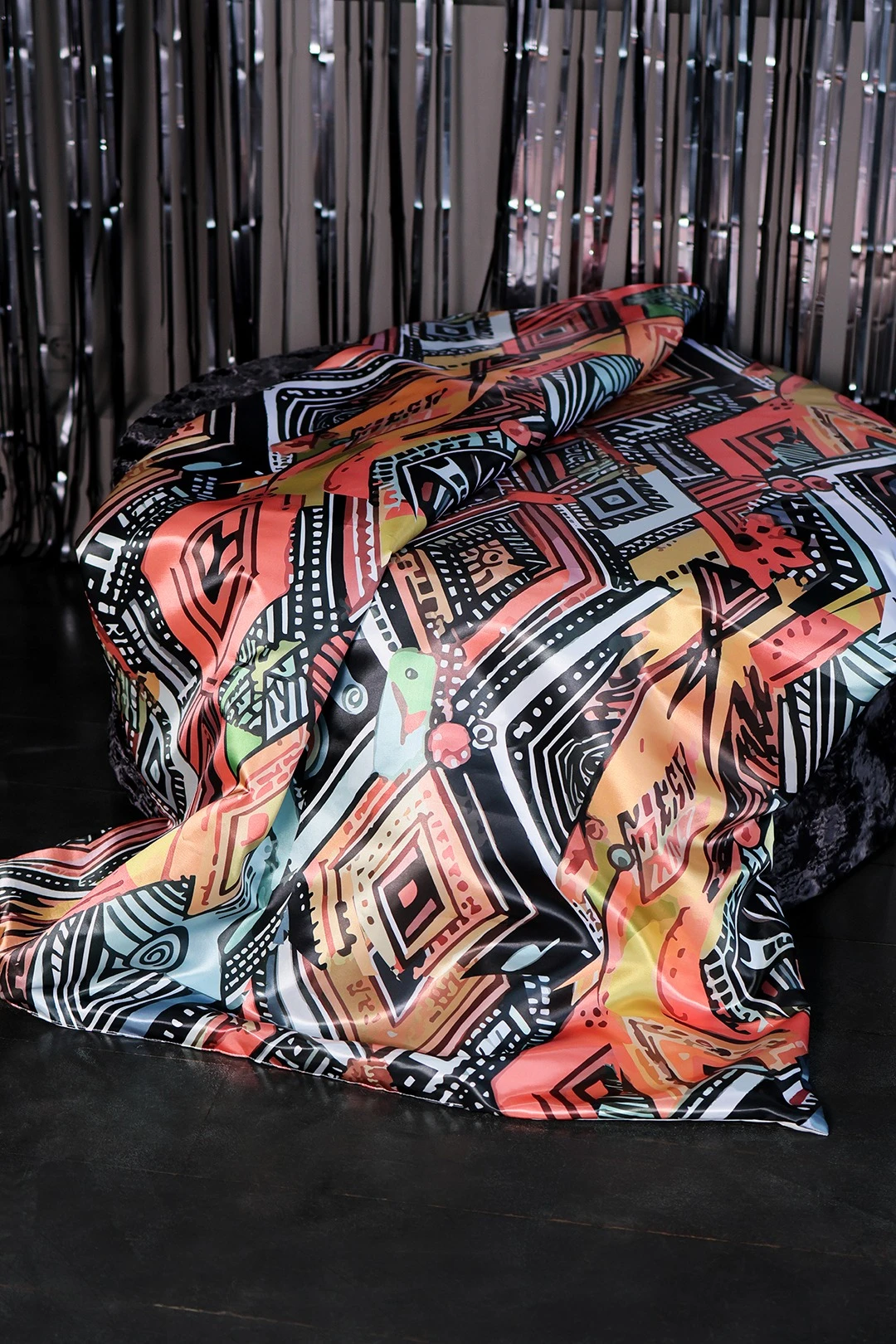 Покрывало 130х170 см с полной запечаткой "Unusual patterns"#3