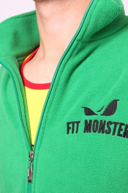 Толстовка Харисон флисовая без капюшона унисекс, однотонная "Fit Monster"#3 Толстовка Харисон флисовая без капюшона унисекс, однотонная "Fit Monster"#3