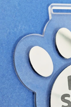 Медаль из акрила АК4003 Круг 40 мм с гравировкой#2