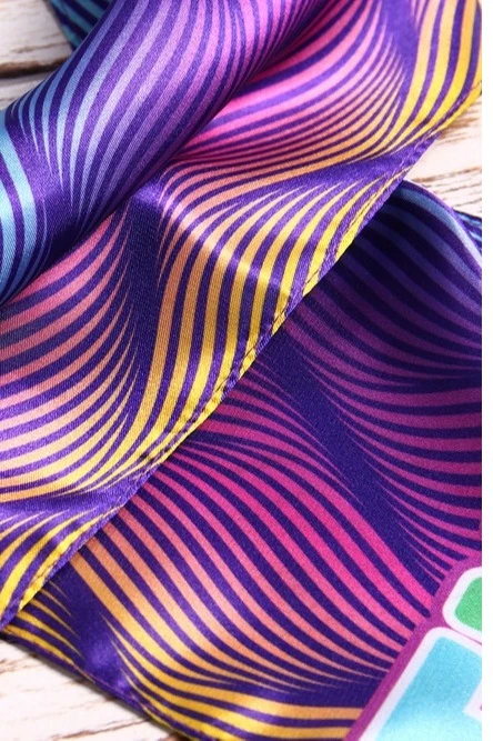 Шарф однослойный легкий 15х100 см, с полной запечаткой "Tino Leo"#3