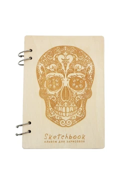 Блокнот деревянный 14х13 см _COPY_1