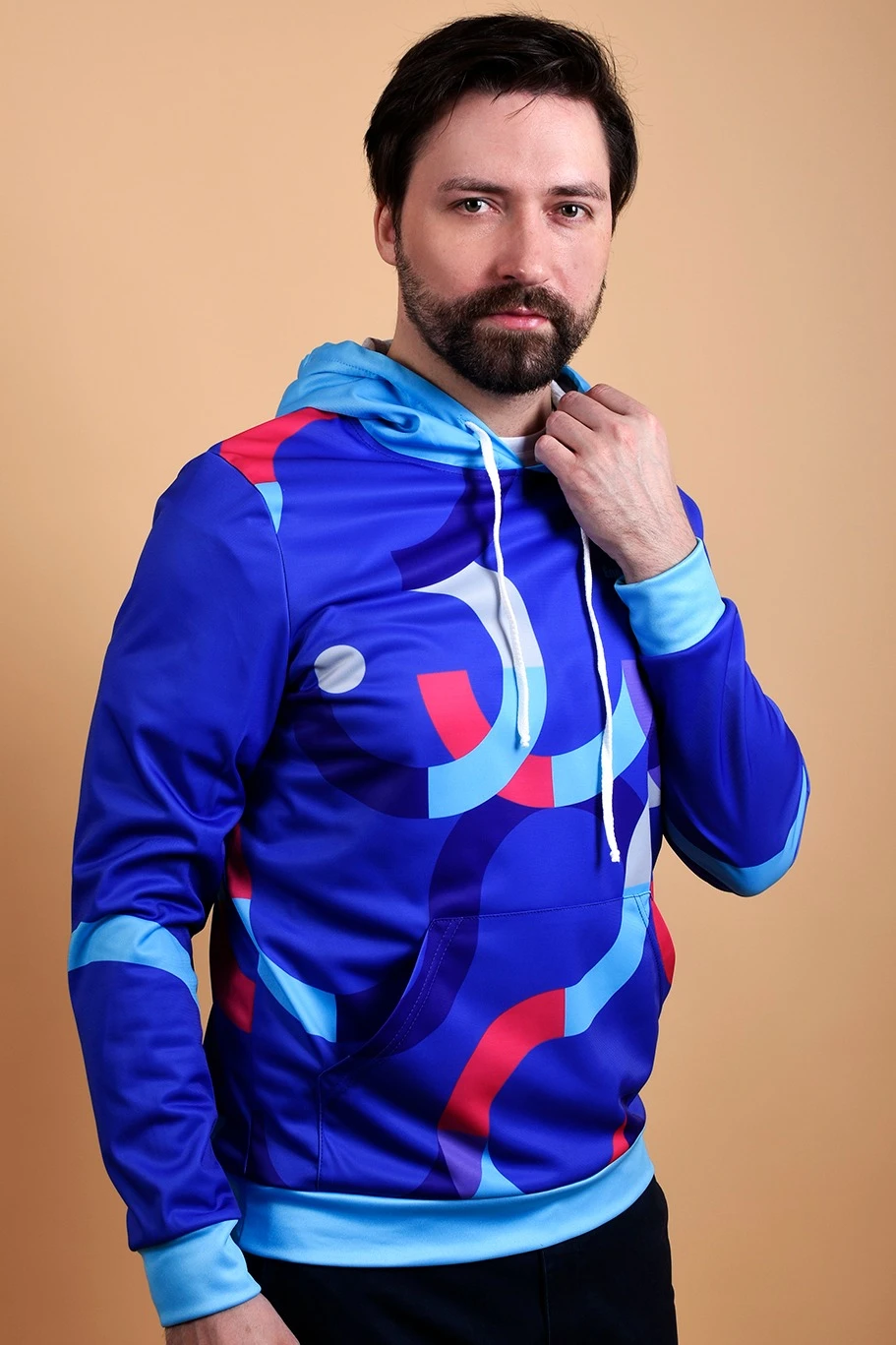 Купить худи Томми c полной запечаткой унисекс "Energy Eco"