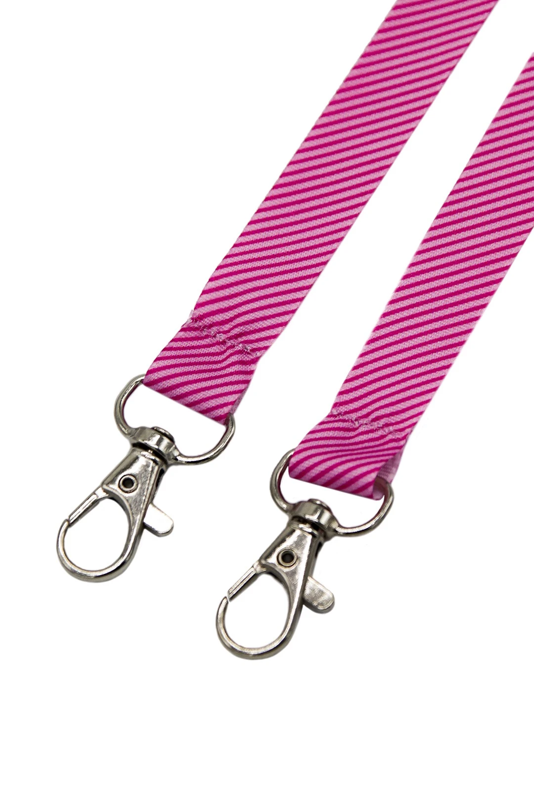 Купить ленту для бейджа микрорепс ширина 1,5 см, с двумя карабинами, с печатью