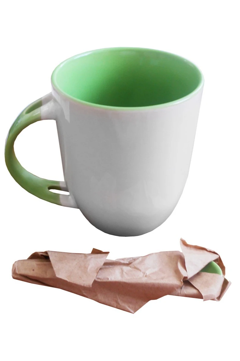 Кружка двухцветная с ложкой, с печатью#5