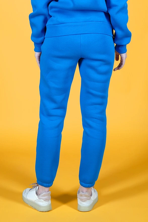 Брюки Хит из футера женские, однотонные "Yourself"#2