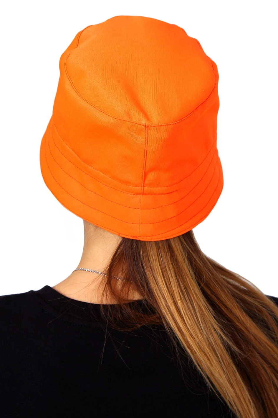 Панама Монако из греты с отстроченными полями, однотонная "Kira Aden"#4