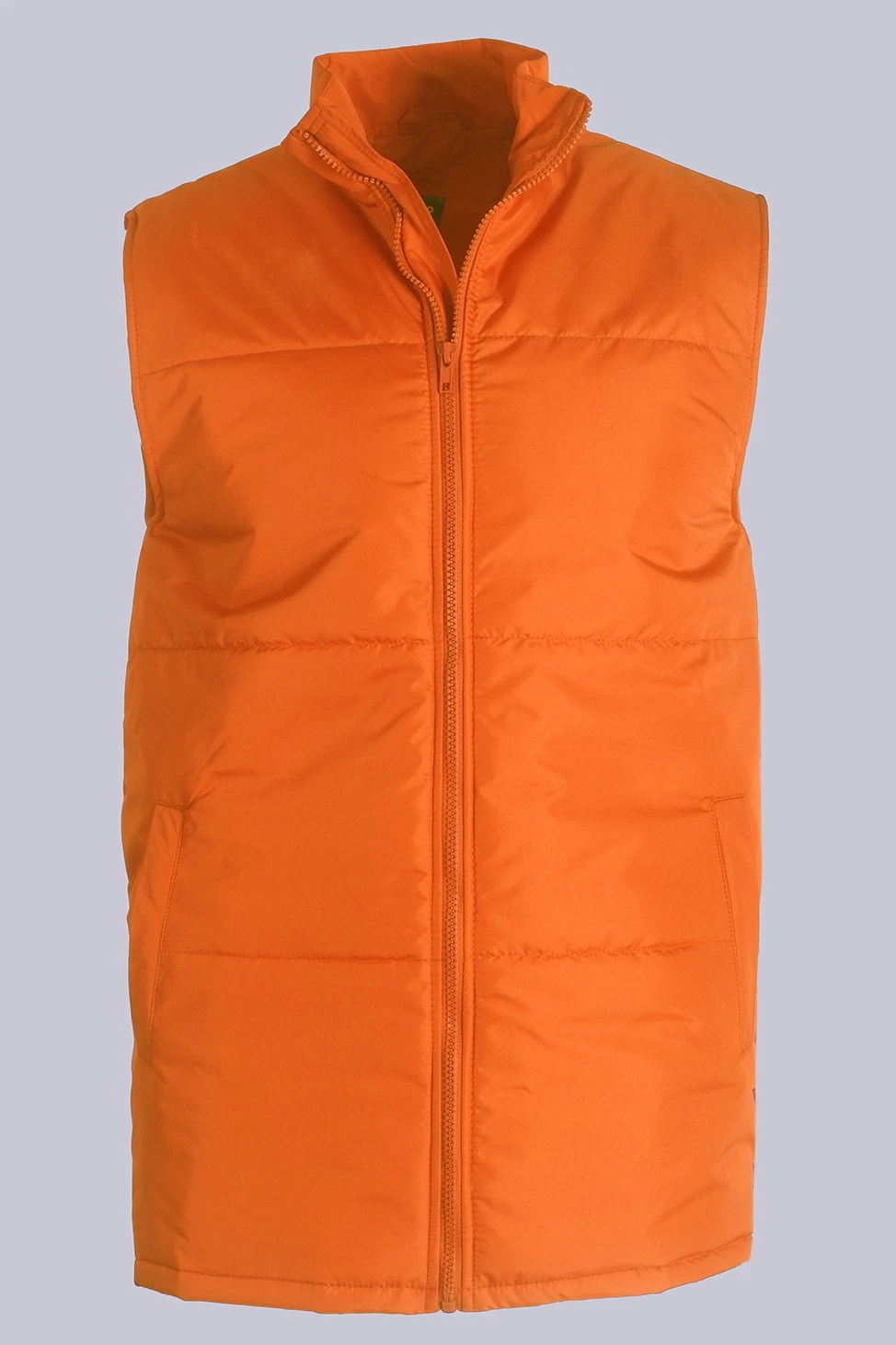 Жилет Оливер унисекс, однотонный оранжевый#4