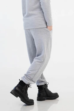 Брюки Итан из футера мужские, однотонные#2