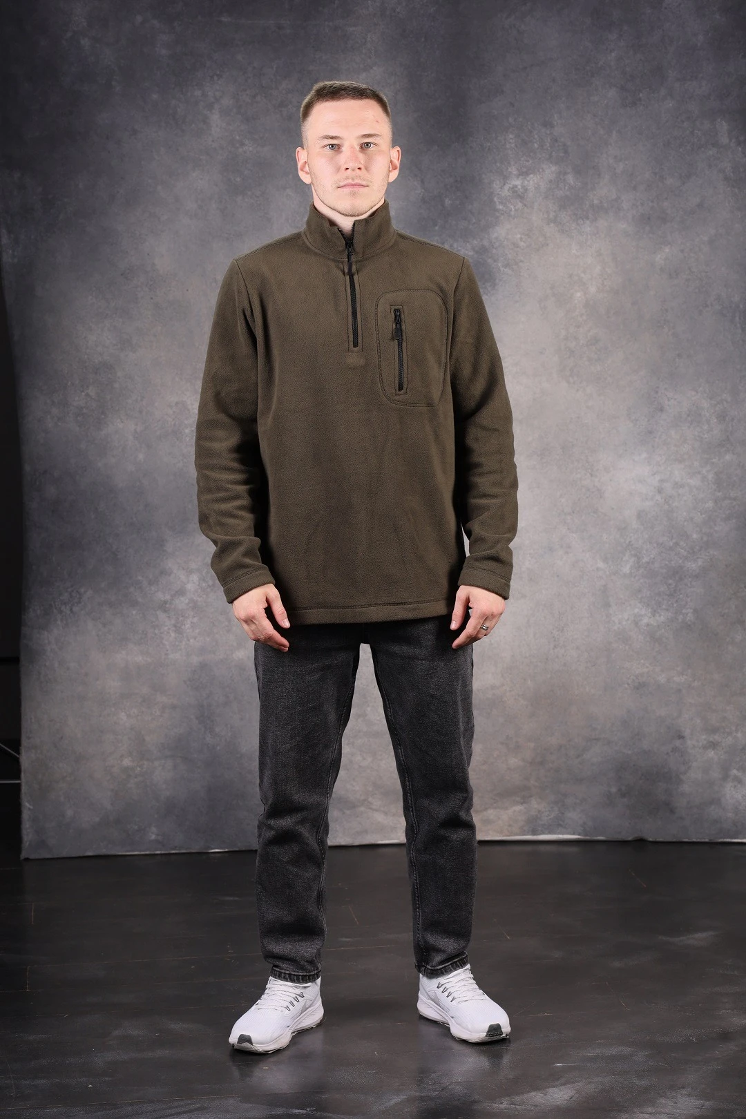 Толстовка Энди флисовая унисекс, однотонная#3 Толстовка Энди флисовая унисекс, однотонная#3