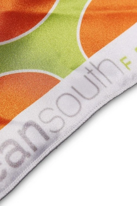 Платок Шанель 60х60 см, с полной запечаткой "Ocean south fresh"#1