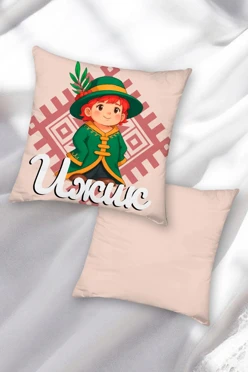 Купить подушку 40х40 см, с принтом "Izhik"