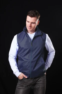 Купить жилет Брайт однотонный темно - синий