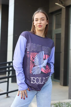 Лонгслив Теренс Плюс оверсайз унисекс с полной запечаткой (хлопок)#1