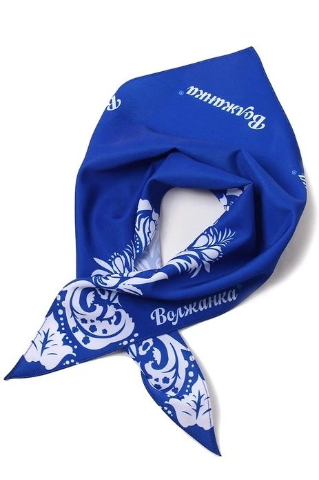 Косынка Шарлотта 65х65х95 см, с полной запечаткой "Volzhanka"#4 Косынка Шарлотта 65х65х95 см, с полной запечаткой "Volzhanka"#4