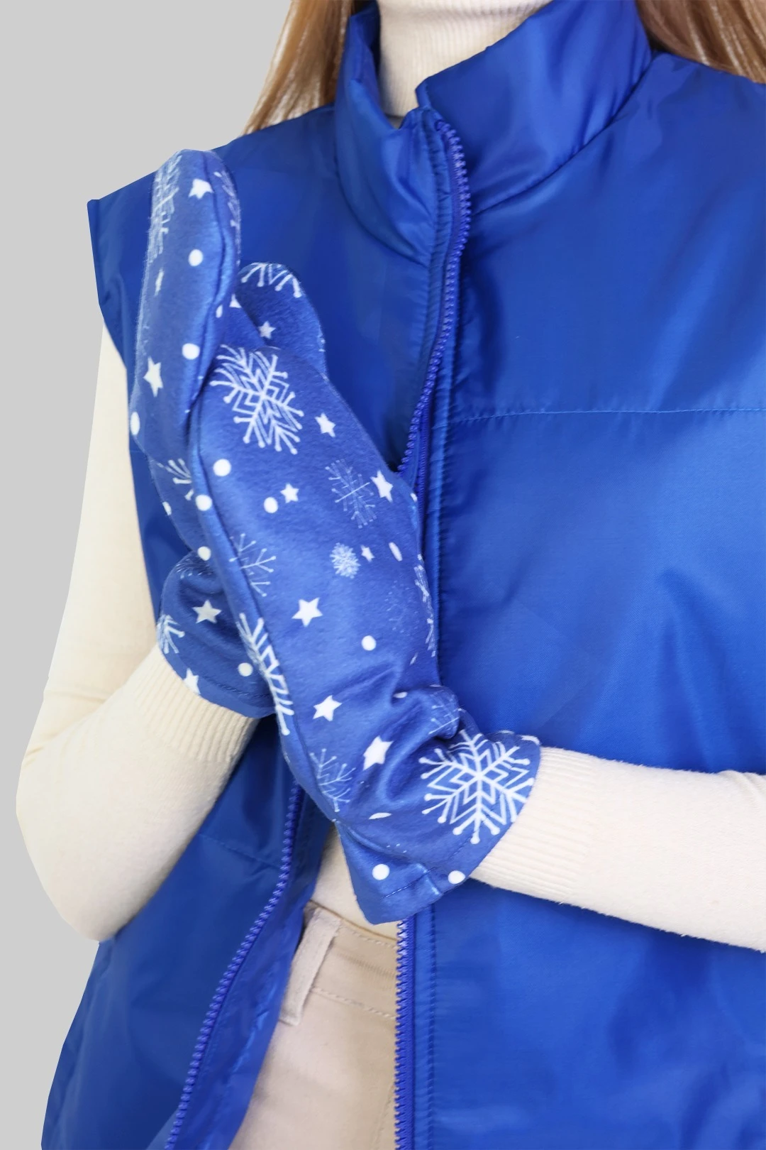 Купить варежки флисовые взрослые