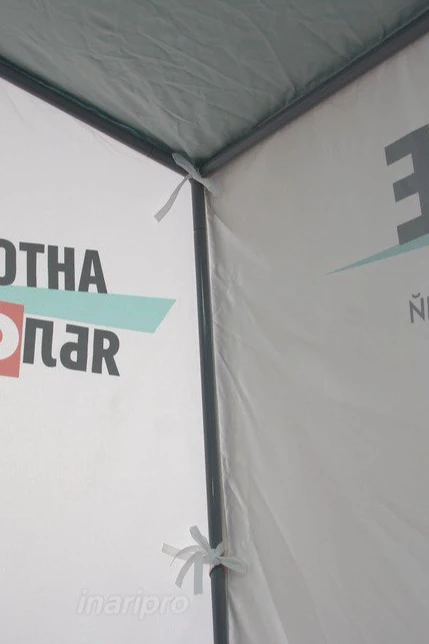 Купить палатку для промоакций и торговли 2х2 метра (без козырька, с тентом на молнии)