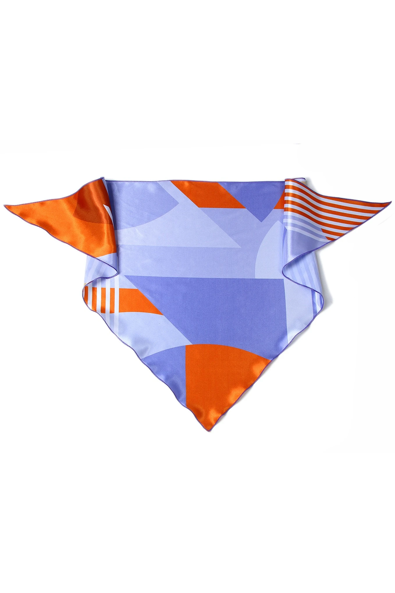 Косынка Шарлотта 75х75х105 см, с полной запечаткой "Figuri"#1 Косынка Шарлотта 75х75х105 см, с полной запечаткой "Figuri"#1