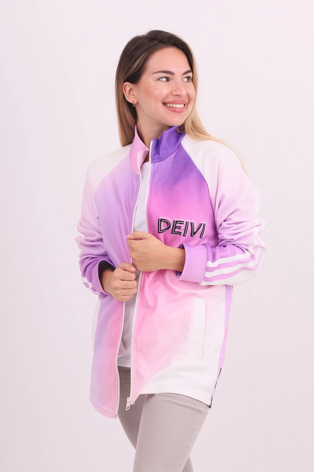 Толстовка Дэйви унисекс из флиса с полной запечаткой#3