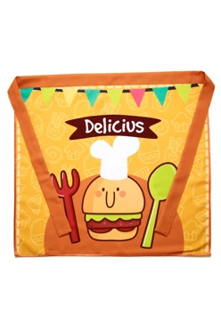 Передник Айс Бокс с прямым низом, с полной запечаткой#2