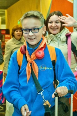 Купить детскую толстовку Харисон "Апельсин"