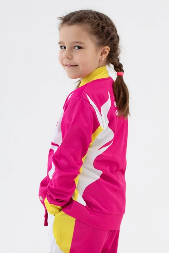 Бомбер Блэйд детский из адидаса с полной запечаткой "Stepping"#4