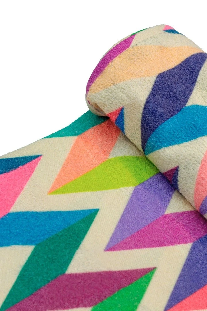 Полотенце махровое 50х90 cм с печатью (Color)#2