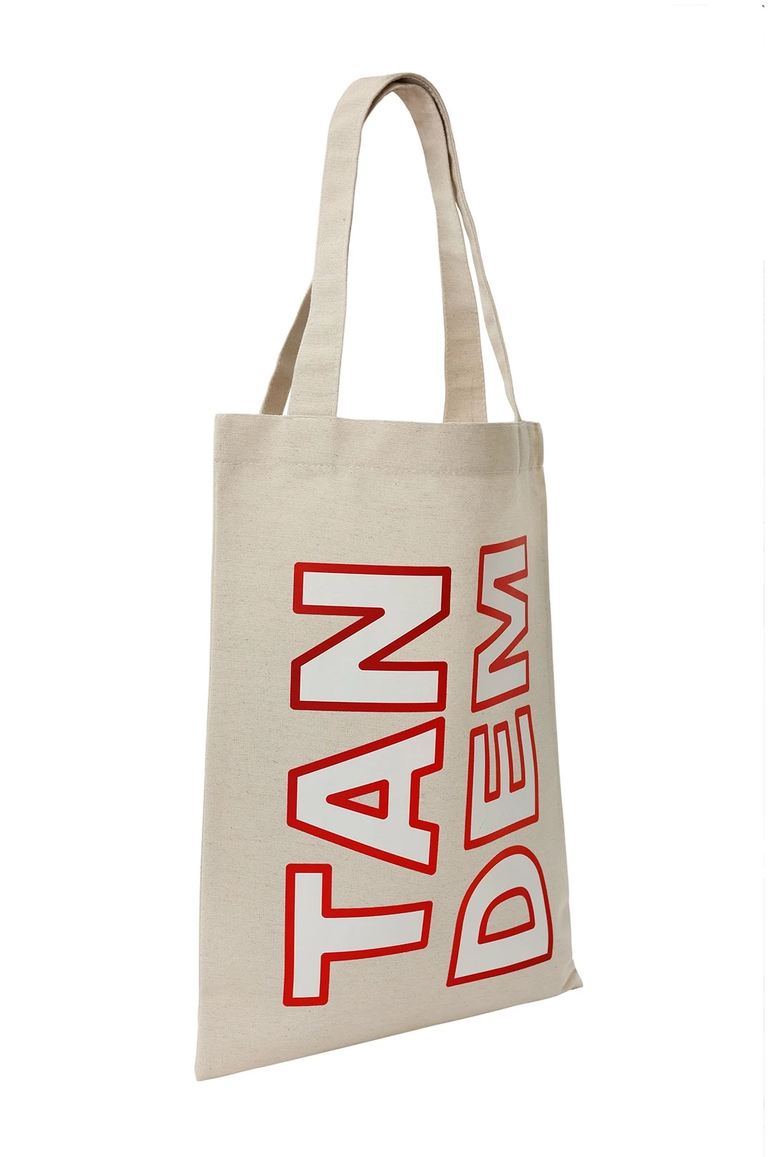 Купить сумку Эко Колор из двунитки 25х35 см, печать с одной стороны "Tandem"