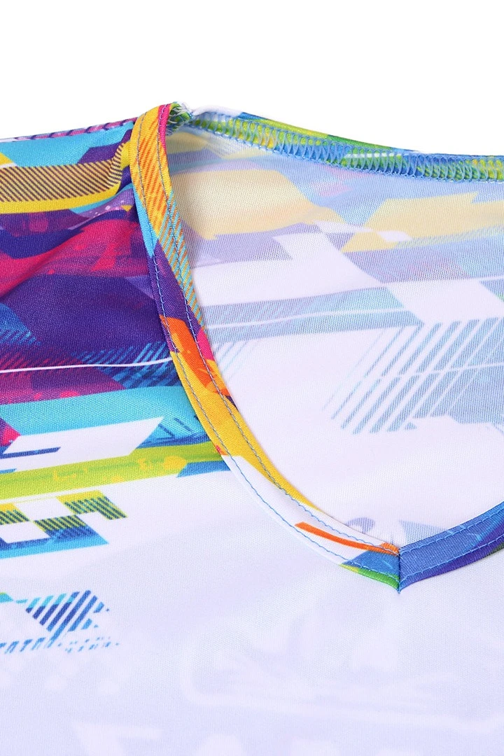 Лонгслив Гэлэкси Плюс V-ворот унисекс с полной запечаткой (полиэстер)#1 Лонгслив Гэлэкси Плюс V-ворот унисекс с полной запечаткой (полиэстер)#1