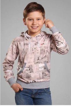 Худи Томми детский из футера с полной запечаткой#2