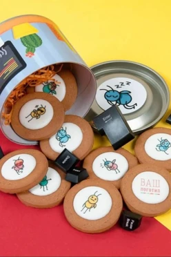 Печенье в малом тубусе