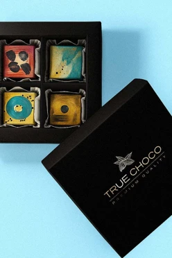 Набор из 4 конфет «Граффити»#1