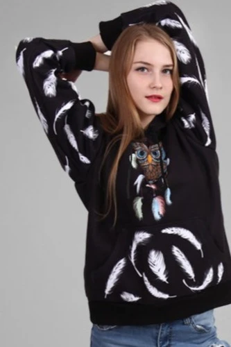 Худи Томми унисекс из футера с полной запечаткой#1