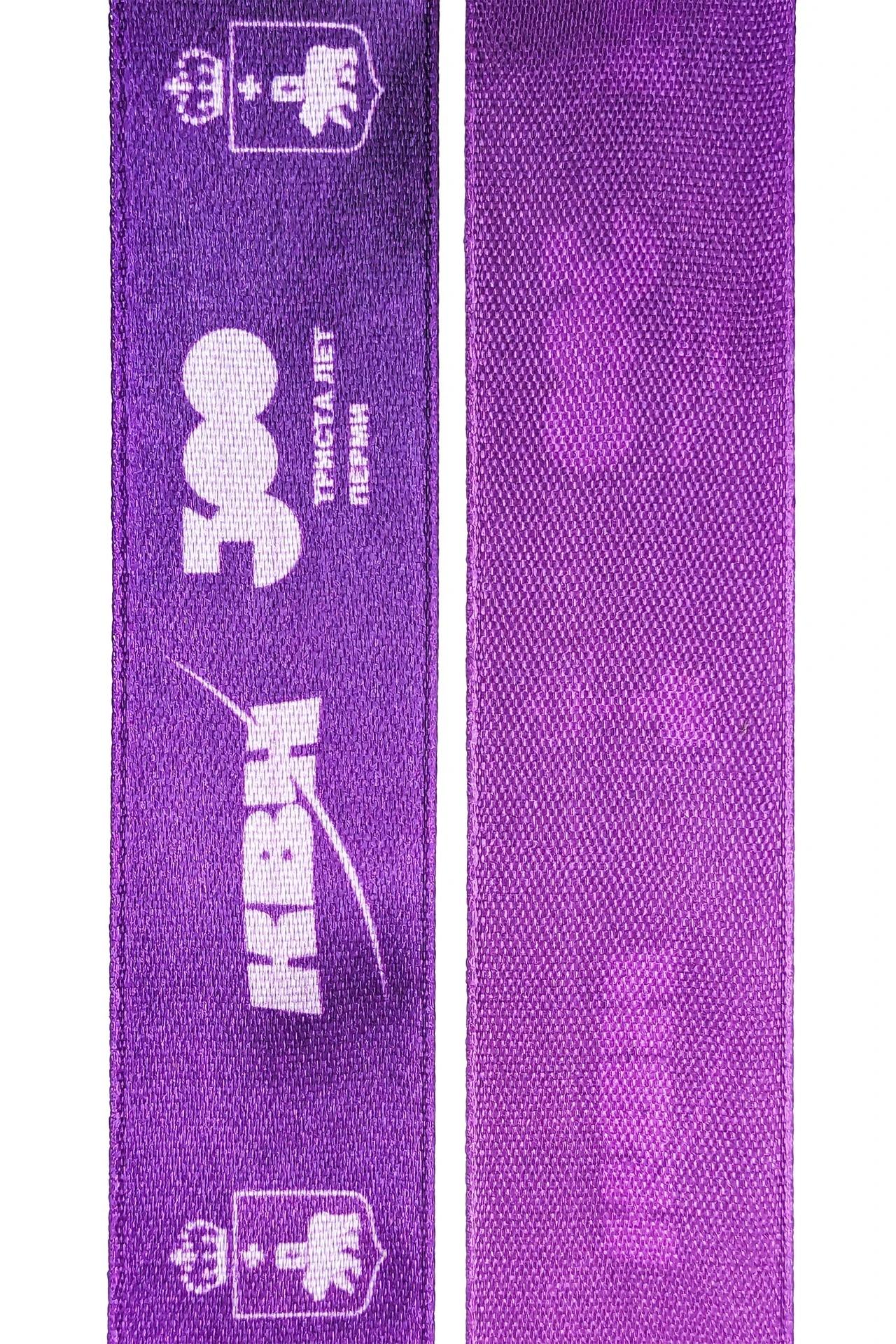 Лента для бейджа атлас ширина 2,5 см, с печатью#4