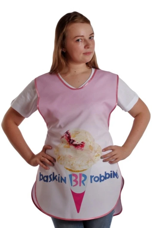 Купить накидку с полной запечаткой 54х82 см "Baskin Robins"