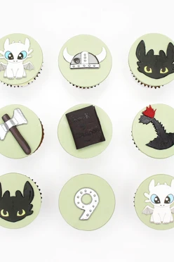 Капкейк с печатью на вкладыше#2