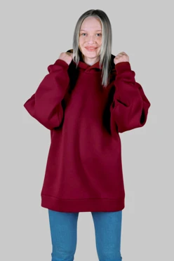 Худи Фрэнк из футера унисекс, однотонная