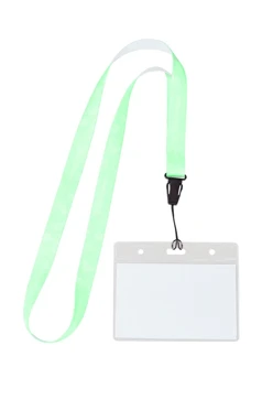 Лента для бейджа блекаут ширина 1,5 см, с печатью#2