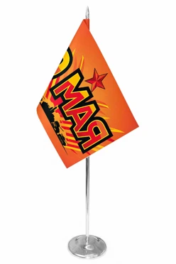 Купить флажок фирменный 12х18 см с печатью "Memory and Honor"