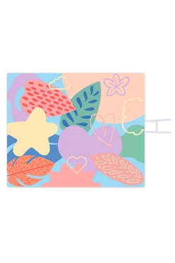 Купить плед Комфорт для пикника 120х145 см (трехслойный), с принтом "Summer vibe"