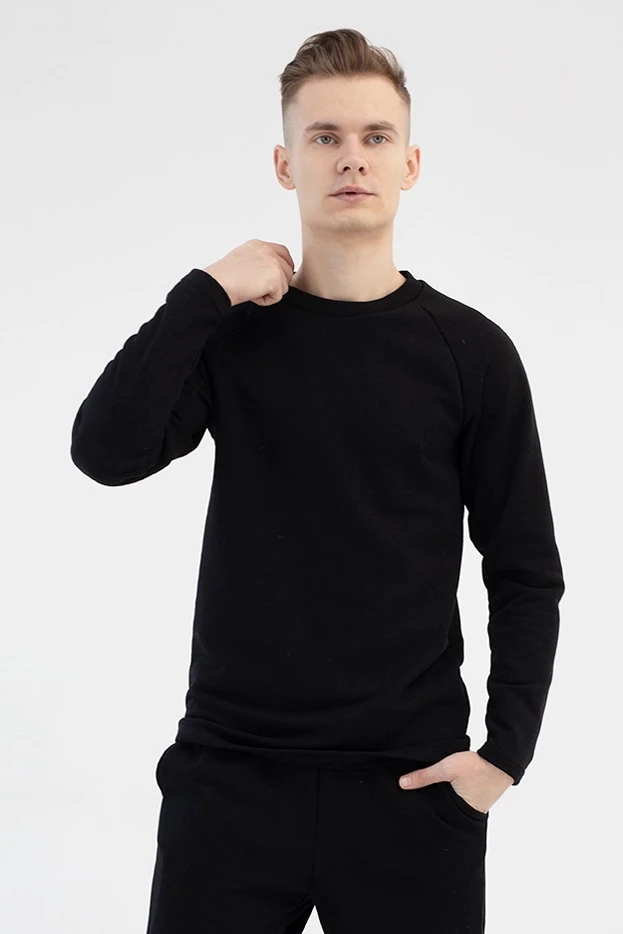 Купить толстовку Мигель из футера унисекс черную