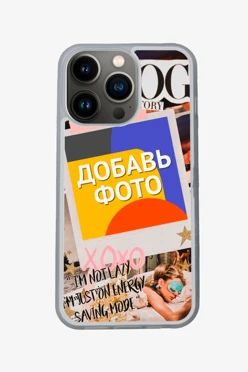Купить чехол для iPhone 13 Pro с принтом "Photocard"