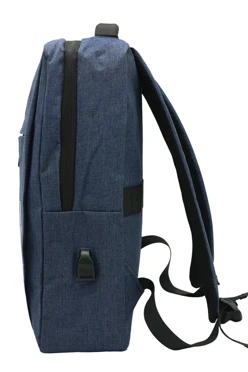 Рюкзак Джеки синий 30х40х13 см, однотонный#1