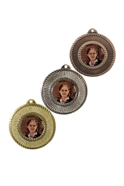 Медаль металлическая МК271 50мм с шильдом 25мм#2