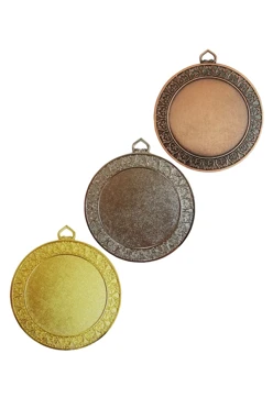 Медаль металлическая МК224 70мм#1