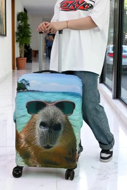 Чехол для чемодана размер М#1