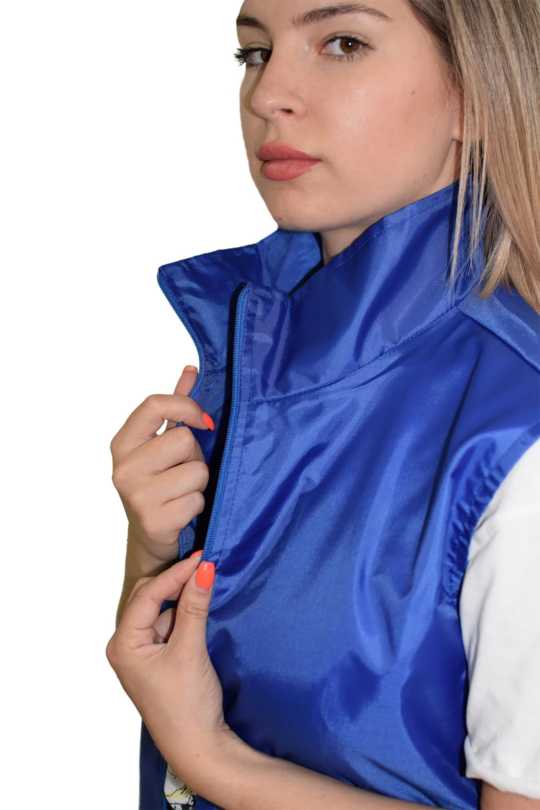 Жилет Брайт унисекс, однотонный василек#6 Жилет Брайт унисекс, однотонный василек#6