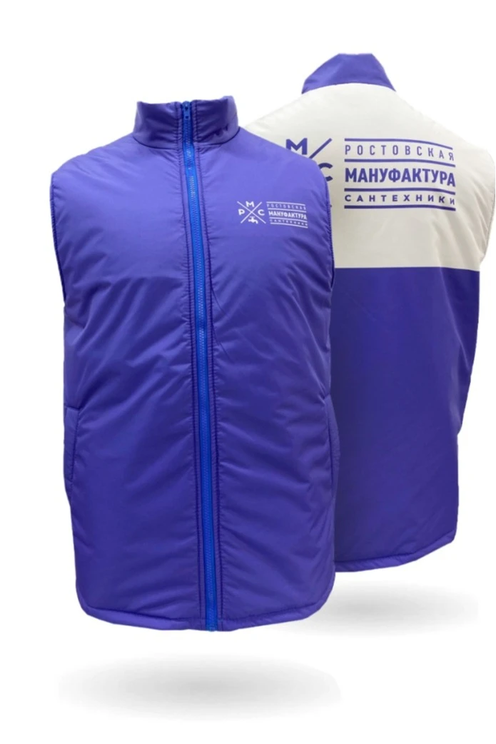 Жилет Детройт на синтепоне унисекс, с полной запечаткой#5 Жилет Детройт на синтепоне унисекс, с полной запечаткой#5