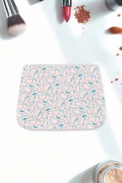 Косметичка Джеми 22х15х4 см, с принтом "Cute cats"#1